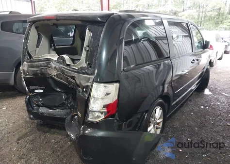 2013 Dodge Grand Caravan Sxt из США, поврежденный, VIN 2C4RDGCG9DR726948